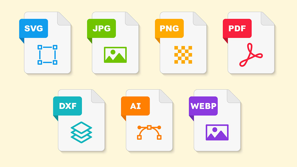 Podržani formati fajlova u Beam Studio