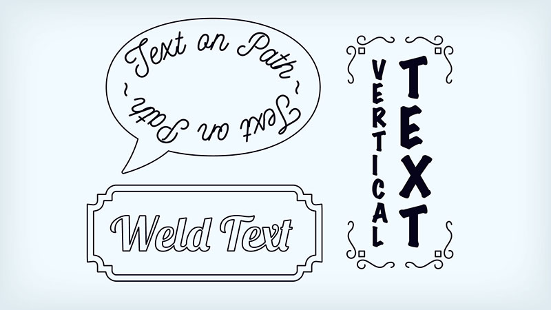 Tekst alati u Beam Studio